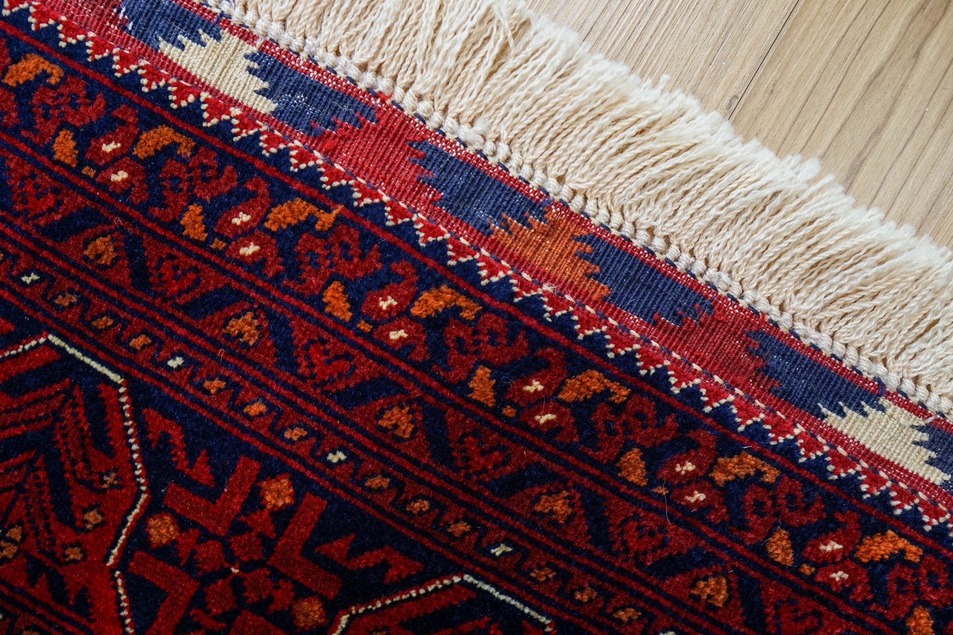  アフガニスタン絨毯 カールモハメディ ビルジククオリティ 240×180cm