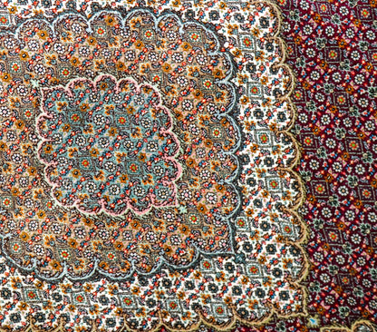 Collection ペルシャ手織り絨毯 タブリーズ産 305×205cm マヒ柄