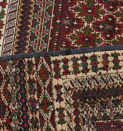  134×86cm ペルシャ手織りキリム