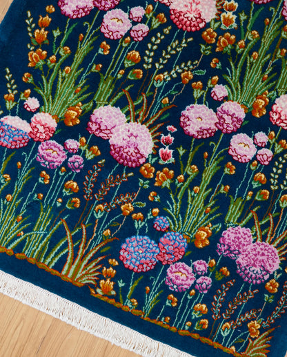  ペルシャ手織り絨毯 タブリーズ 175×103cm