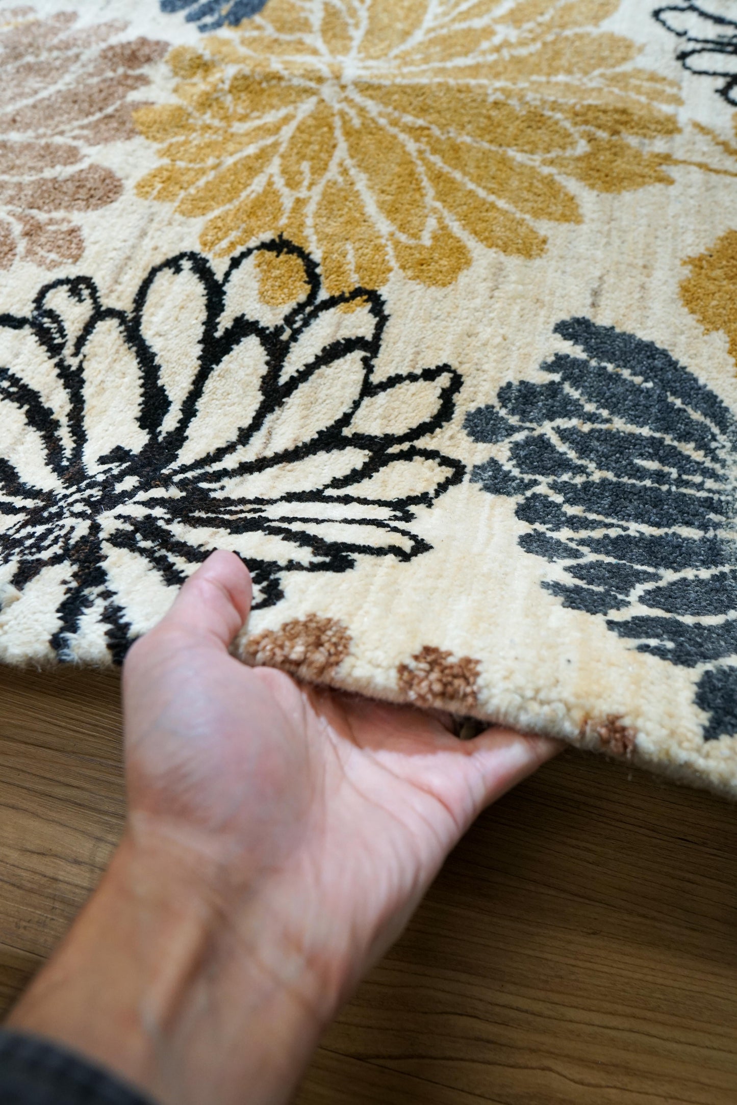  アフガニスタン手織りギャッベ 202×140cm