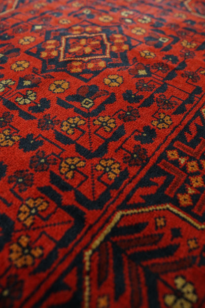 Collection トライバルラグKhal Mohammadi 手織り絨毯 200×83 ランナー