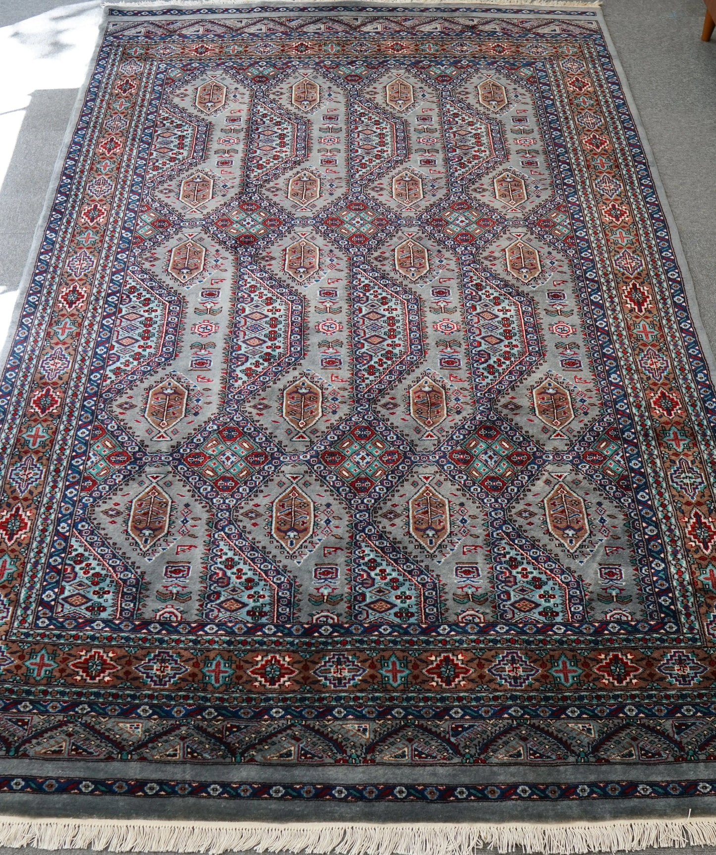 239×154cm【パキスタン手織り絨毯】 Decorworks