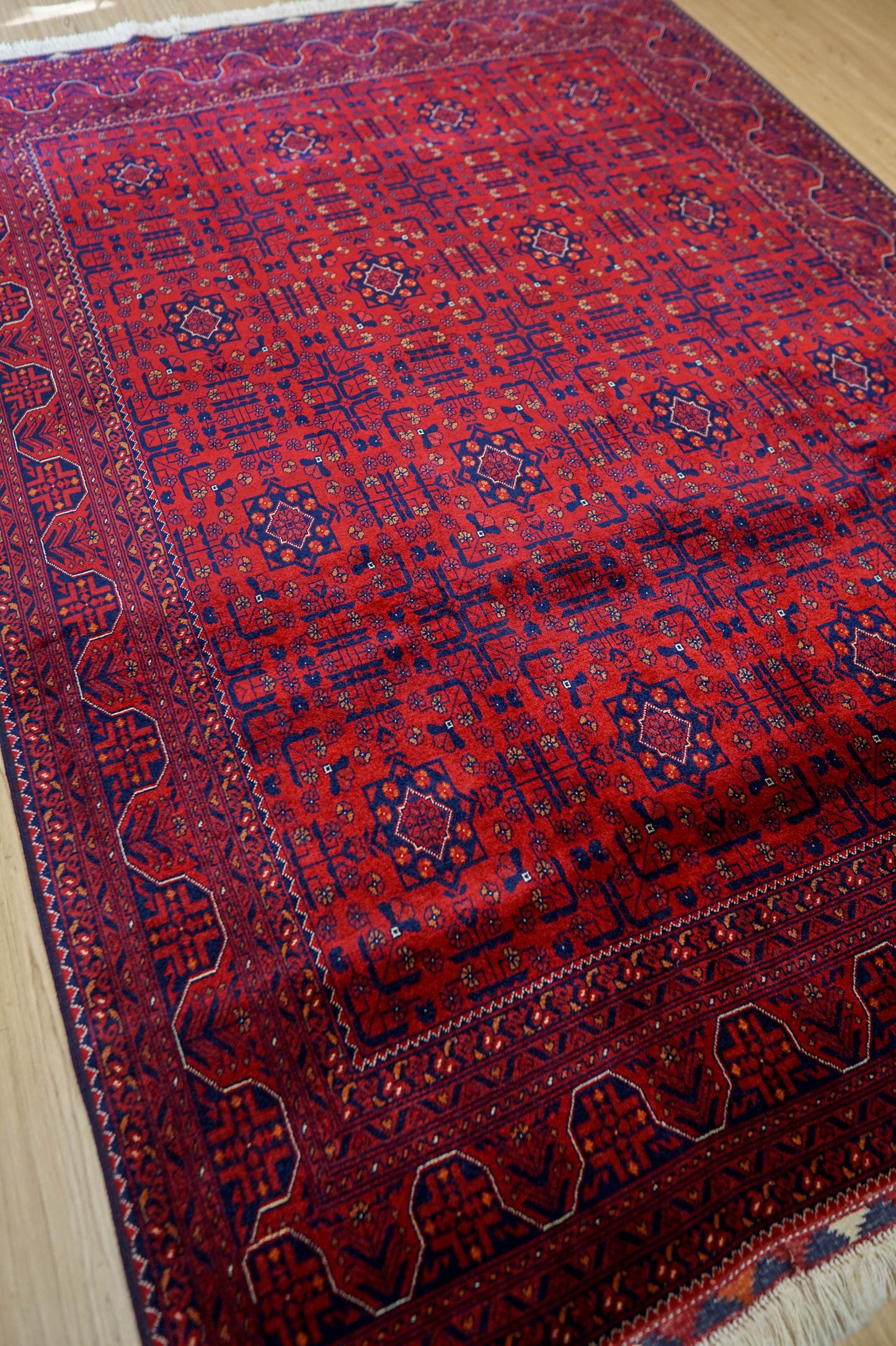  アフガニスタン絨毯 カールモハメディ ビルジククオリティ 240×180cm