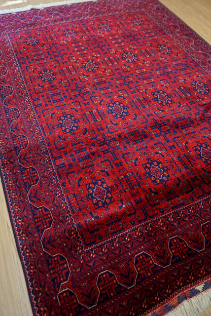  アフガニスタン絨毯 カールモハメディ ビルジククオリティ 240×180cm