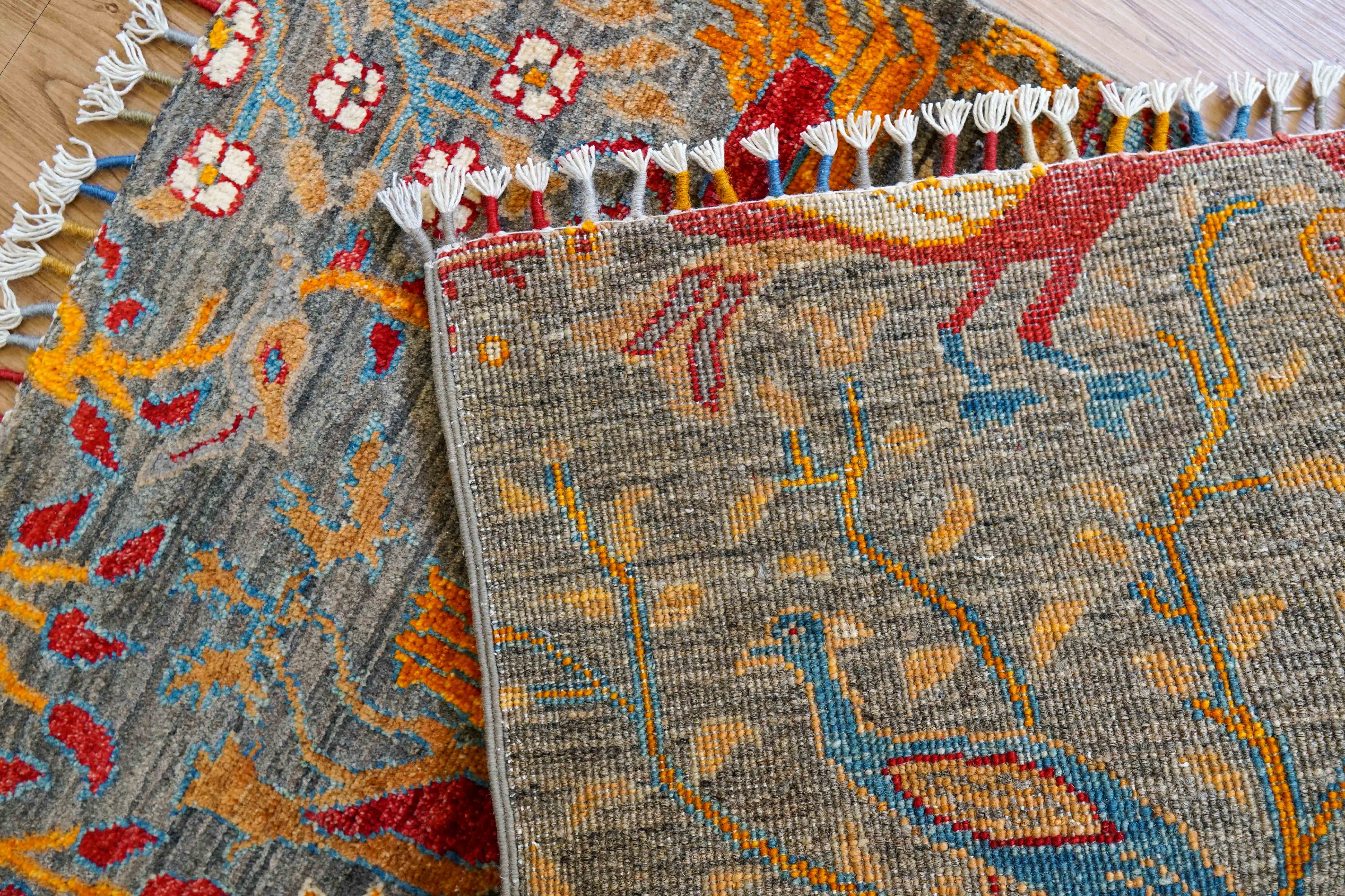 アフガンガズニギャッベ アフガニスタン手織り絨毯 ガズニ ギャッベ 95×62cm – Decorworks