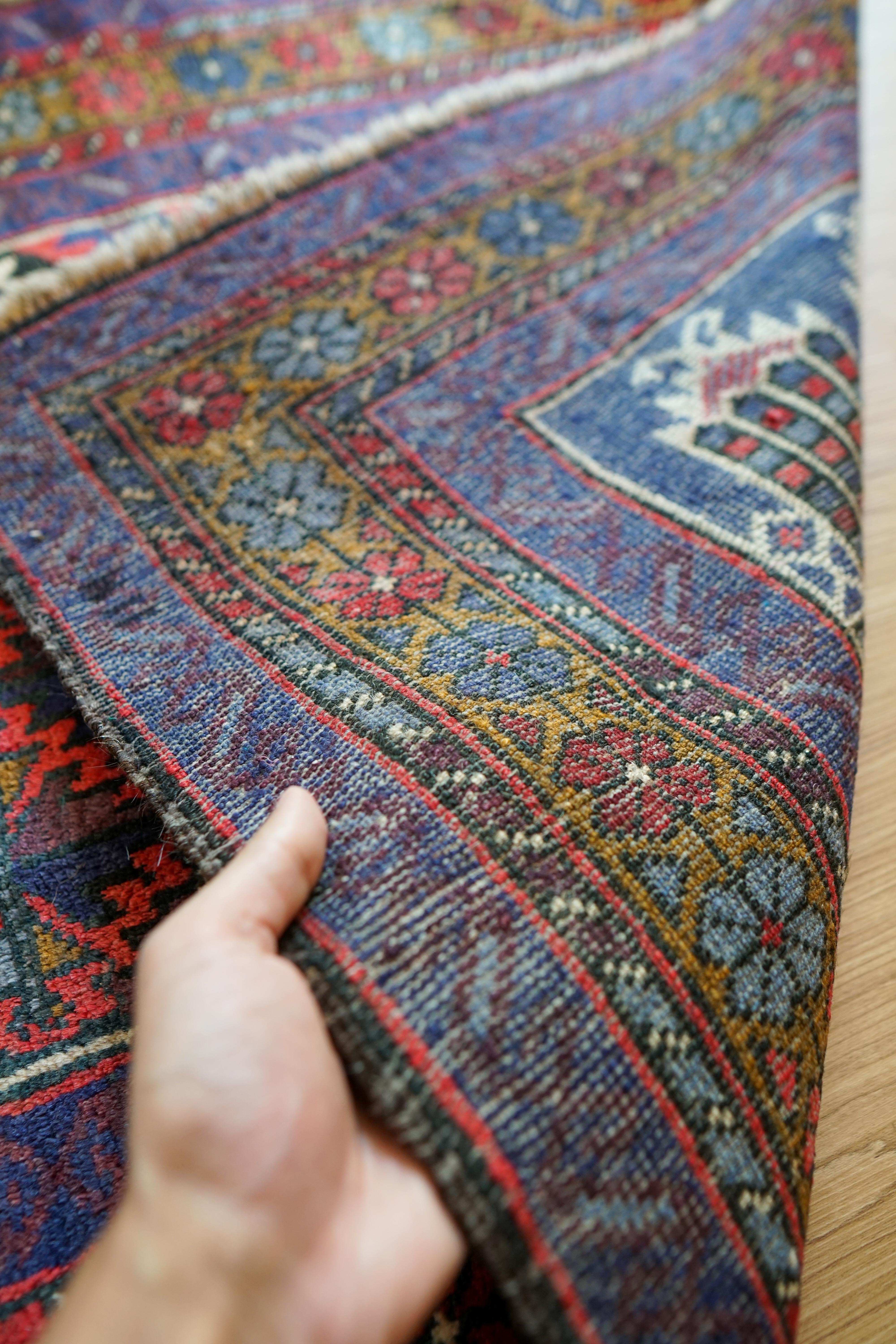 手織りペルシャ絨毯 バルーチ族製 Prayer Rug ヴィンテージ トライバル