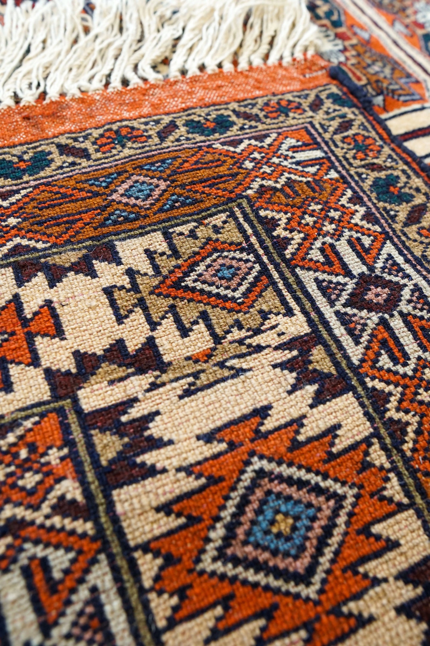 174×120cm　トルクメン ボハラ　手織り絨毯 - Decorworks