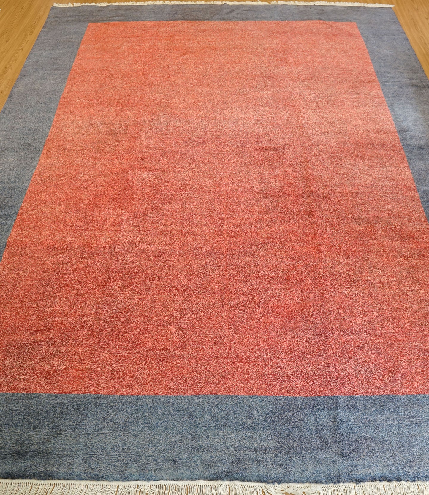 Collection パキスタン手織りギャッベ 303×223cm 高密度ノット仕上げ モダンデザイン ウールラグ