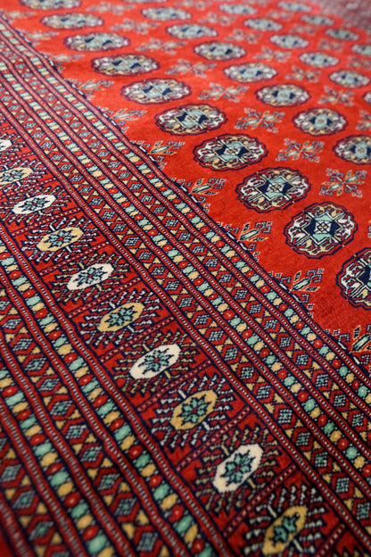  パキスタン手織り絨毯　246×167cm Fine quality