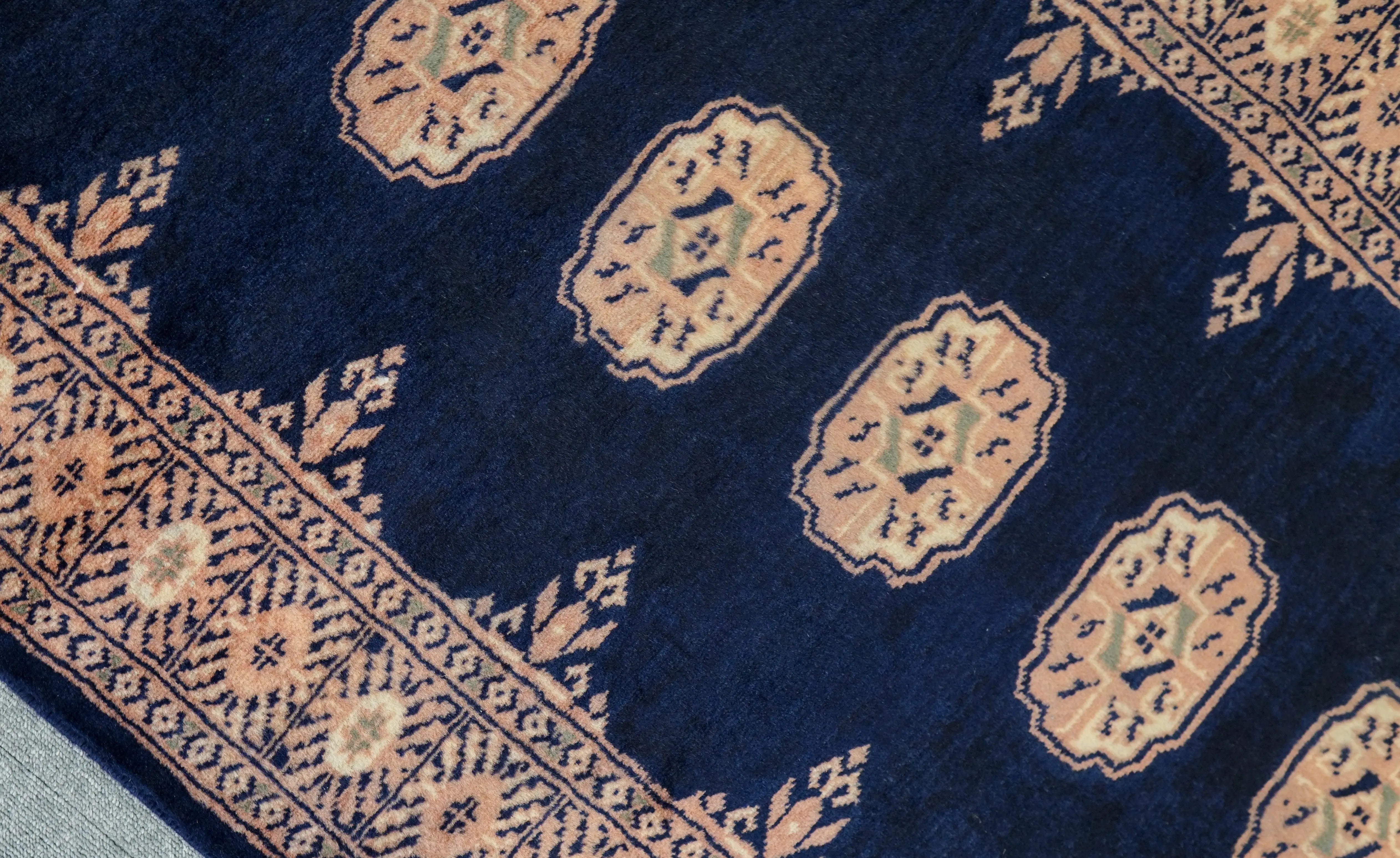 201×79cm パキスタン手織り絨毯 トルクメン ボハララグ - Decorworks