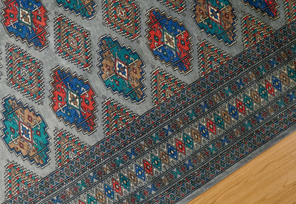  パキスタン手織り絨毯 234×160cm