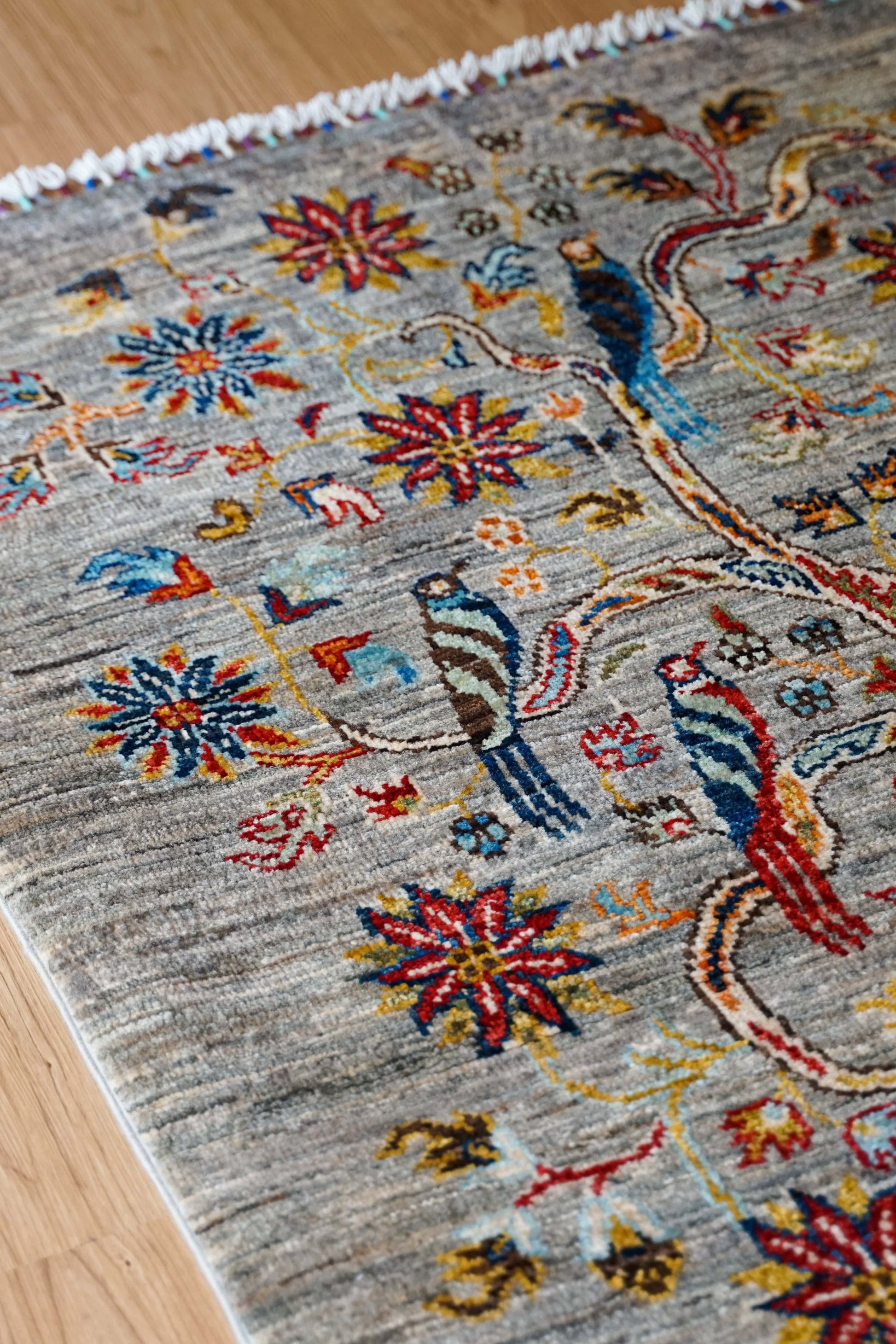 Collection 150×98cm  アフガニスタンガズニウール手織りギャッベ