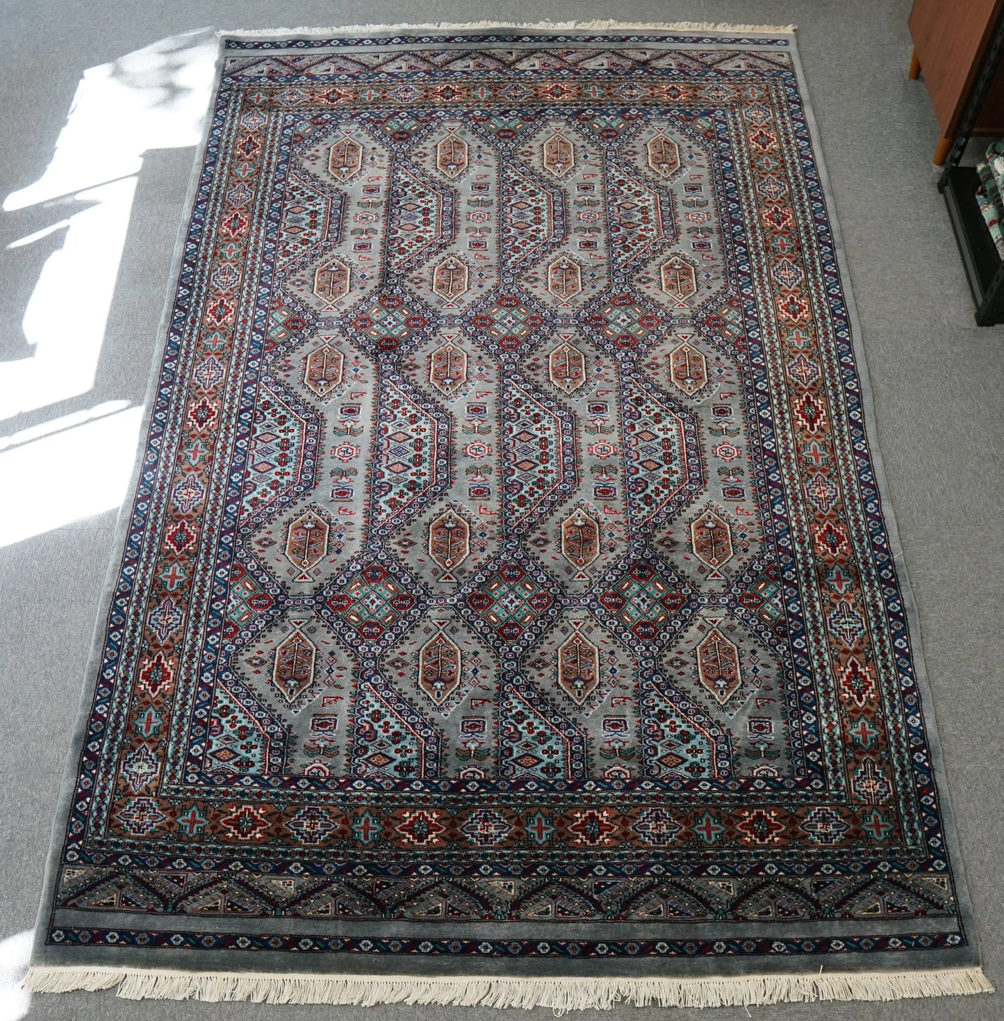 239×154cm【パキスタン手織り絨毯】 Decorworks