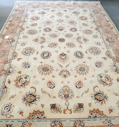 293×188cm　ペルシャ手織り絨毯 タブリーズ産 - Decorworks