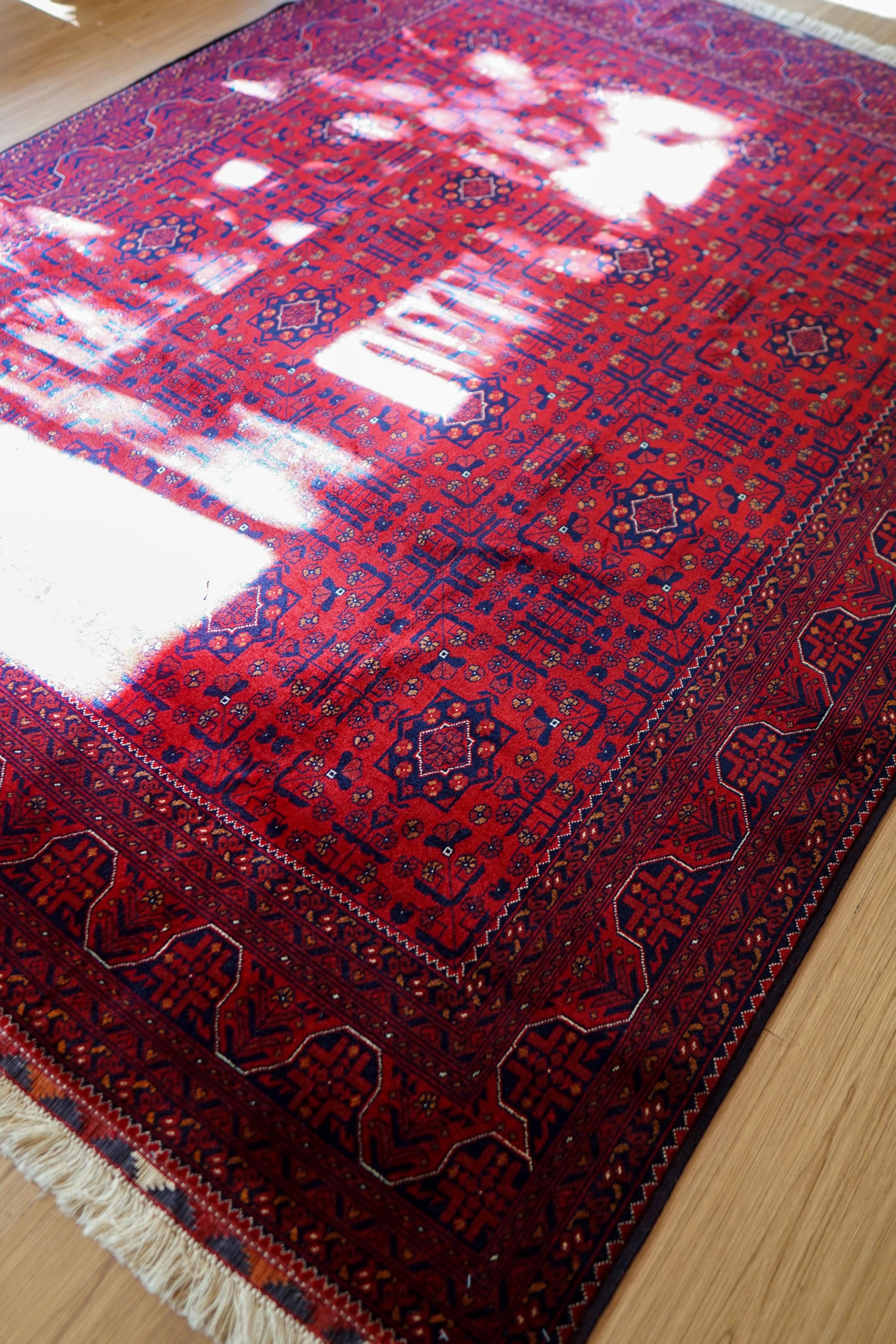  アフガニスタン絨毯 カールモハメディ ビルジククオリティ 240×180cm